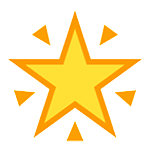 Emoji 🌟 Stella Che Brilla su HTC Sense 7.