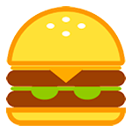 Émoji 🍔 Hamburger sur HTC Sense 7.