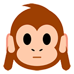 🙉 Emoji Macaco Que Não Ouve Nada na HTC Sense 7.