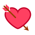 💘 Emoji Coração Com Flecha na HTC Sense 7.