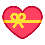 💝 Emoji Corazón Con Lazo en HTC Sense 7.