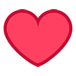 ❤️ Emoji Corazón Rojo en HTC Sense 7.