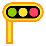 🚥 Emoji horizontale Verkehrsampel HTC Sense 7.