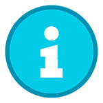 ℹ️ Emoji Buchstabe „i“ in blauem Quadrat HTC Sense 7.