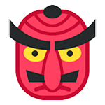 👺 Emoji Demonio Japonés Tengu en HTC Sense 7.
