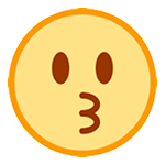 Emoji 😗 Faccina Che Bacia su HTC Sense 7.