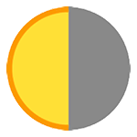 Emoji 🌗 Ultimo Quarto Di Luna su HTC Sense 7.