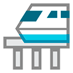 Émoji 🚝 Monorail sur HTC Sense 7.
