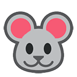 🐭 Emoji Cara De Ratón en HTC Sense 7.