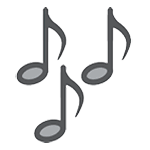 Emoji 🎶 Note Musicali su HTC Sense 7.