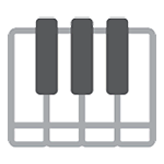 Émoji 🎹 Piano sur HTC Sense 7.
