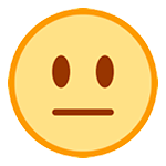 😐 Emoji neutrales Gesicht HTC Sense 7.