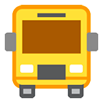 🚍 Emoji Vorderansicht Bus HTC Sense 7.
