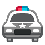 🚔 Emoji Coche De Policía Próximo en HTC Sense 7.
