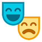 🎭 Emoji Máscaras De Teatro en HTC Sense 7.