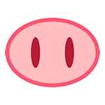 Emoji 🐽 Naso Da Maiale su HTC Sense 7.