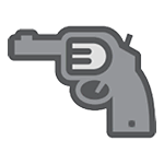 Émoji 🔫 Pistolet sur HTC Sense 7.