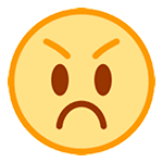 😡 Emoji schmollendes Gesicht HTC Sense 7.