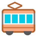 🚃 Emoji Straßenbahnwagen HTC Sense 7.