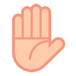 ✋ Emoji Mão Levantada na HTC Sense 7.