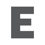 🇪 Emoji Indicador regional Símbolo Letra E en HTC Sense 7.