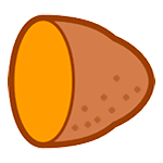 🍠 Emoji geröstete Süßkartoffel HTC Sense 7.