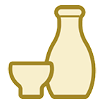 🍶 Emoji Sake-Flasche und -tasse HTC Sense 7.