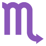 Emoji ♏ Segno Zodiacale Dello Scorpione su HTC Sense 7.