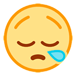 Emoji 😪 Faccina Assonnata su HTC Sense 7.