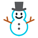 ⛄ Emoji Boneco De Neve Sem Neve na HTC Sense 7.