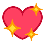 💖 Emoji Corazón Brillante en HTC Sense 7.