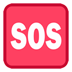 🆘 Emoji SOS-Zeichen HTC Sense 7.