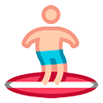 Émoji 🏄 Personne Faisant Du Surf sur HTC Sense 7.