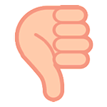 Emoji 👎 Pollice Verso su HTC Sense 7.