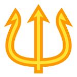 🔱 Emoji Emblema De Tridente en HTC Sense 7.