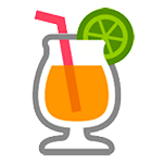 🍹 Emoji Bebida Tropical en HTC Sense 7.
