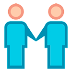 Emoji 👬 Due Uomini Che Si Tengono Per Mano su HTC Sense 7.