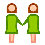 Émoji 👭 Deux Femmes Se Tenant La Main sur HTC Sense 7.