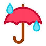 Regenschirm im Regen HTC Sense 7.