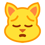 🙀 Emoji Gato Asustado en HTC Sense 7.