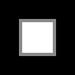 ◽ Emoji Quadrado Branco Médio Menor na HTC Sense 7.