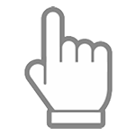 👆 Emoji nach oben weisender Zeigefinger von hinten HTC Sense 7.
