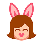 👯 Emoji Personas Con Orejas De Conejo en HTC Sense 7.