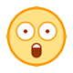 Emoji 😲 Faccina Stupita su HTC Sense 8.