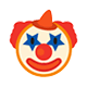 Emoji 🤡 Faccina Pagliaccio su HTC Sense 8.