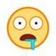🤤 Emoji Cara Babeando en HTC Sense 8.