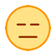 Emoji 😑 Faccina Inespressiva su HTC Sense 8.