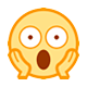 😱 Emoji Rosto Gritando De Medo na HTC Sense 8.