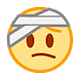 Emoji 🤕 Faccina Bendata su HTC Sense 8.