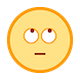 🙄 Emoji Cara Con Ojos En Blanco en HTC Sense 8.
